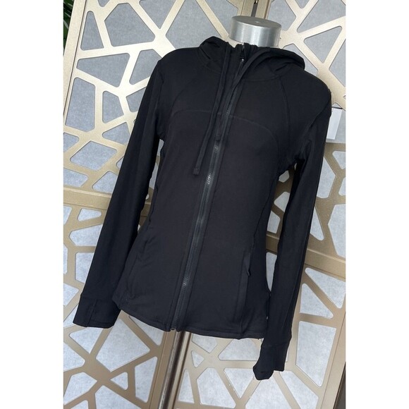 New Essential Bodywear EBW FIT Defined Hooded Yoga Jacket  Women Black S Small - Picture 3 of 10